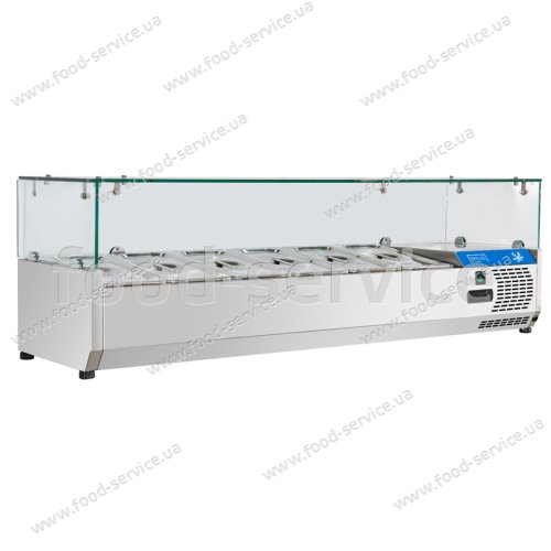 Холодильная витрина для топпинга Brillis VRX1500/380